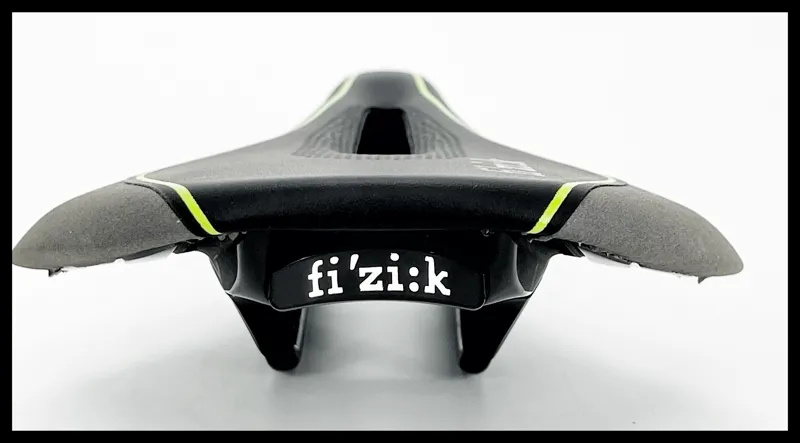 Fizik Luce S Alloy Large 155 mm Black Grey Lime Womens saddle-4